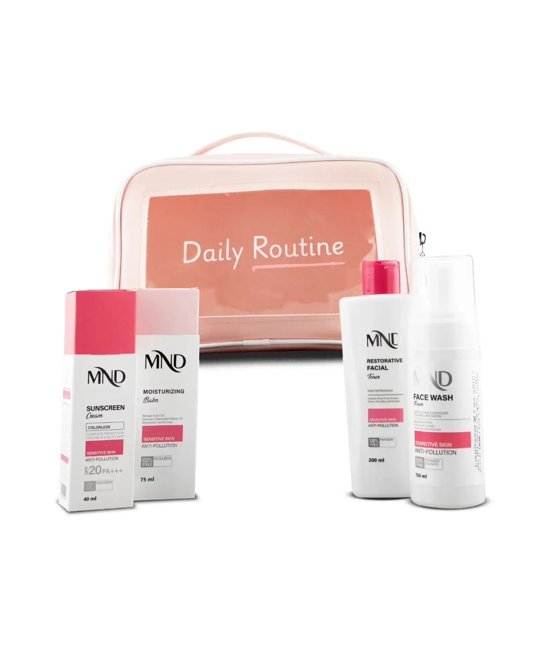 پک روتین پوستی پوست های حساس