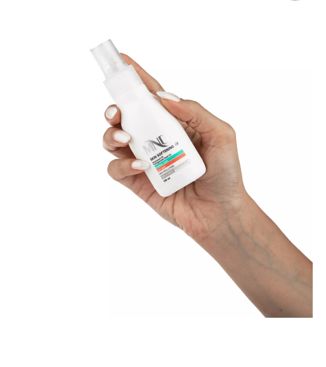 روغن نرم‌کننده پوست مناسب پوست خشک و معمولی ام ان دی 100 میلی‌لیتر