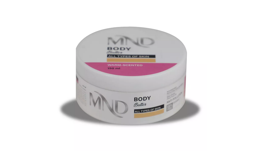 کره بدن با رایحه گرم ام ان دی 150 میلی لیتر