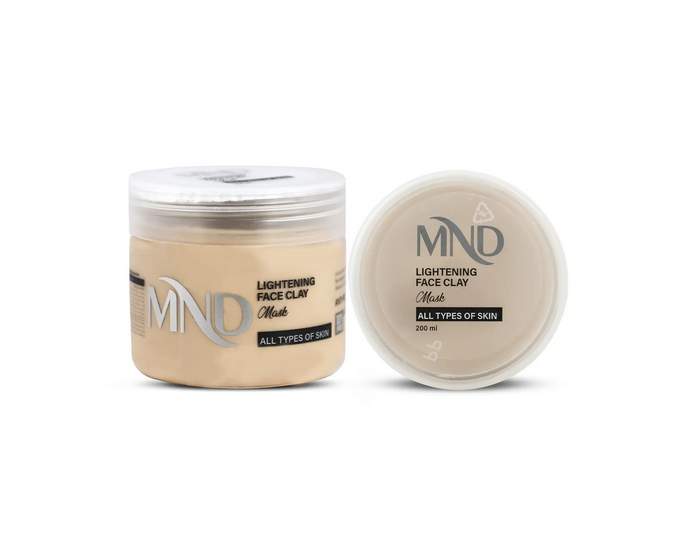 ماسک صورت روشن‌کننده حاوی خاک رس مناسب انواع پوست ام ان دی 200 میلی‌لیتر