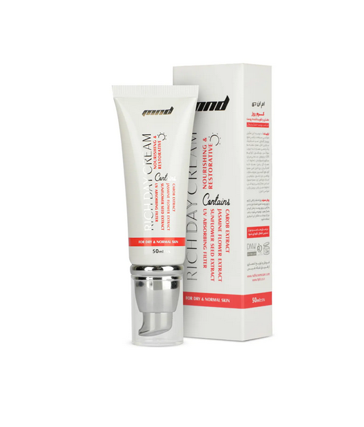 کرم روز مغذی و تقویت کننده پوست، مناسب پوست خشک و نرمال 50 میلی لیتر